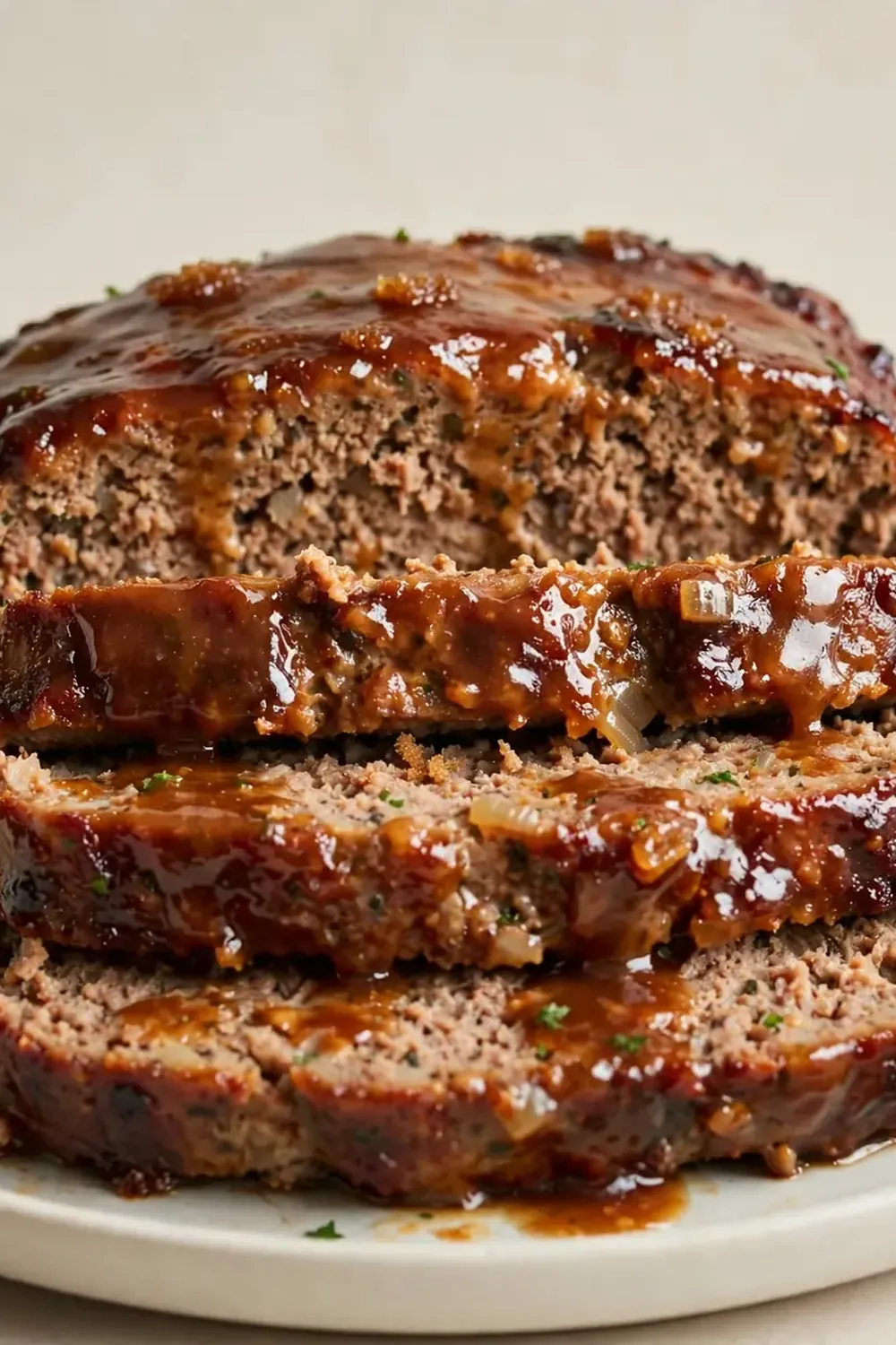Classic American Meatloaf with Brown Sugar Glaze