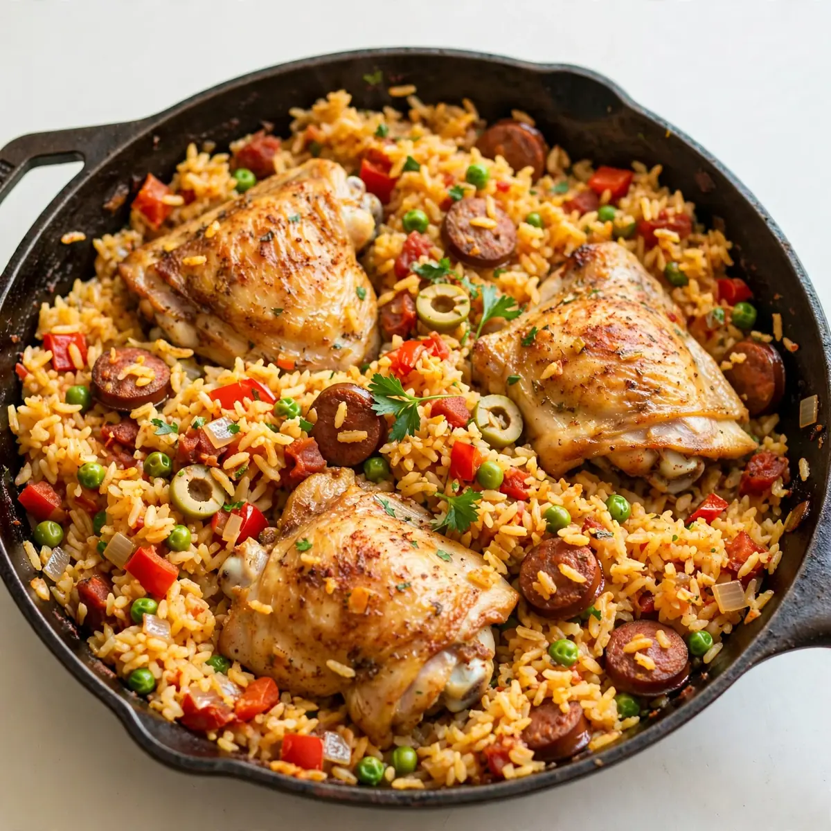 Cozy Weekend One-Pot Spanish Rice and Chicken
