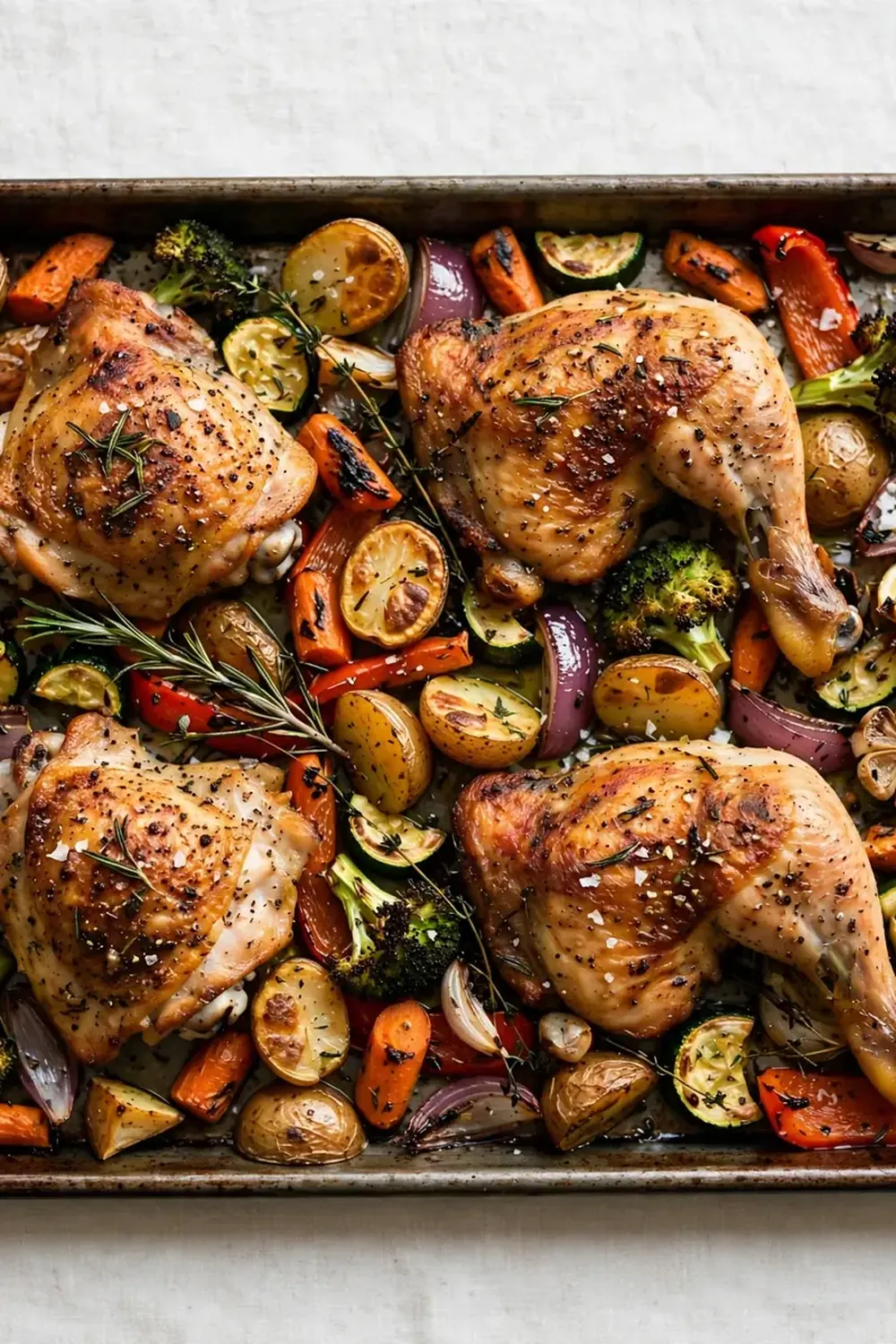 Sheet Pan Chicken and Veggies