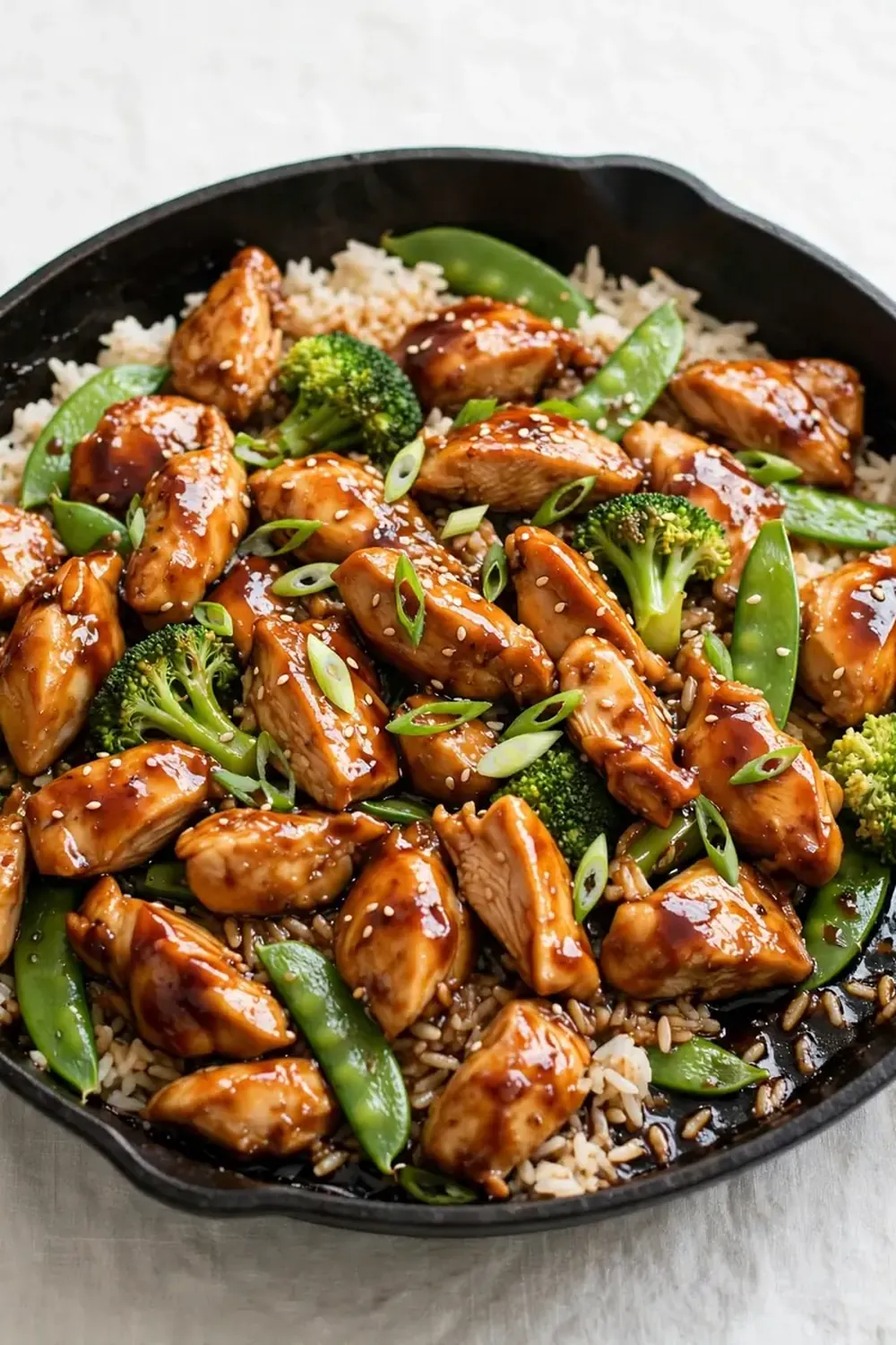 Quick Teriyaki Chicken Skillet
