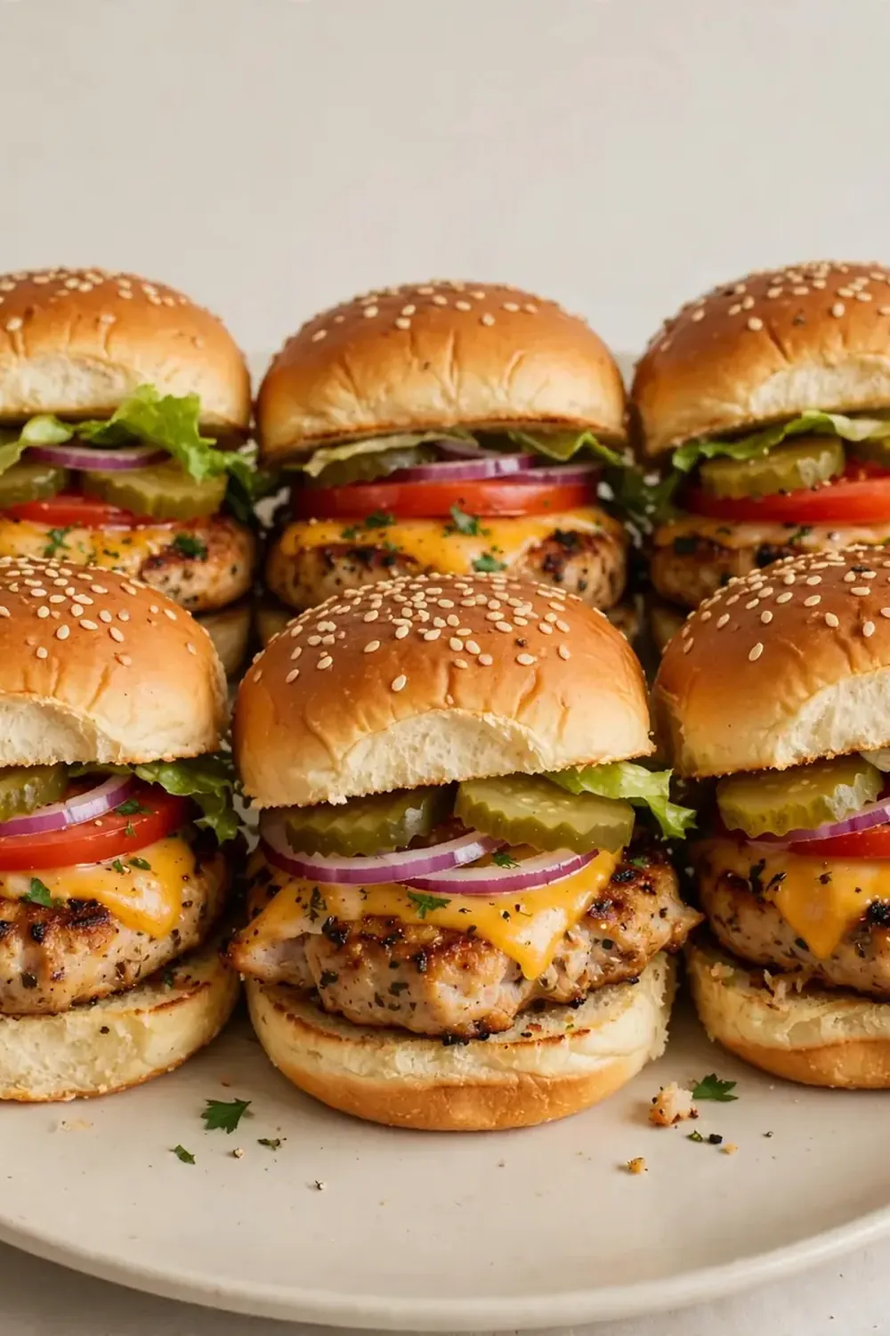 Turkey Burger Sliders
