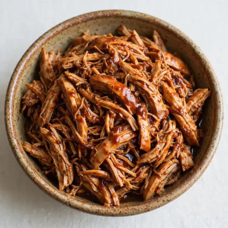 Crockpot Pulled Bbq Chicken