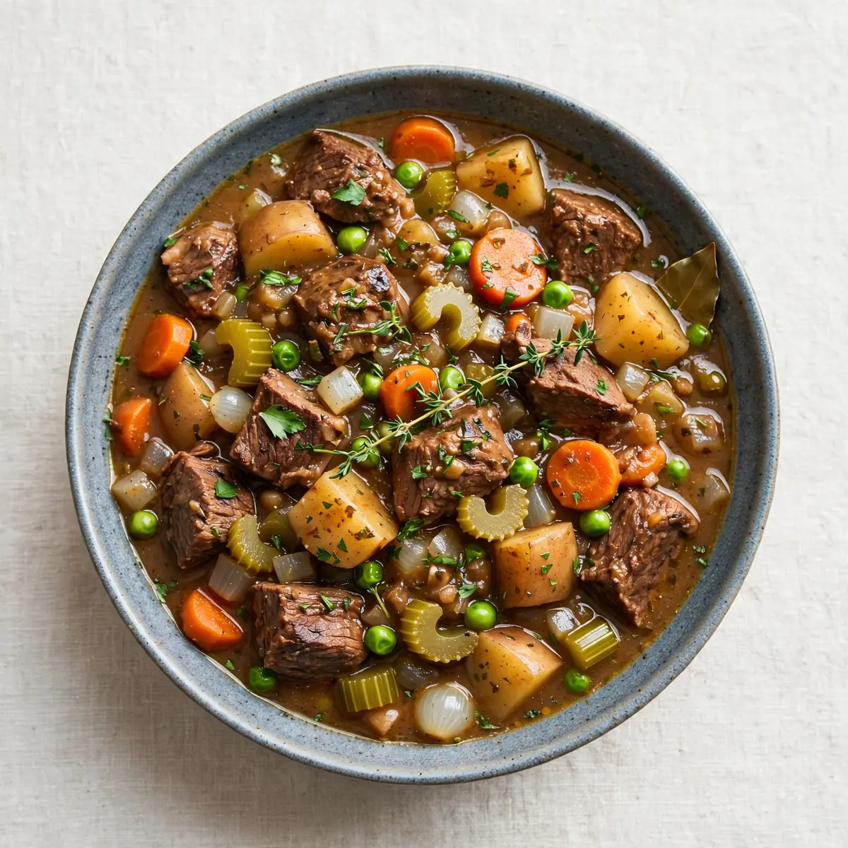 Slow Cooker Beef And Vegetable Stew