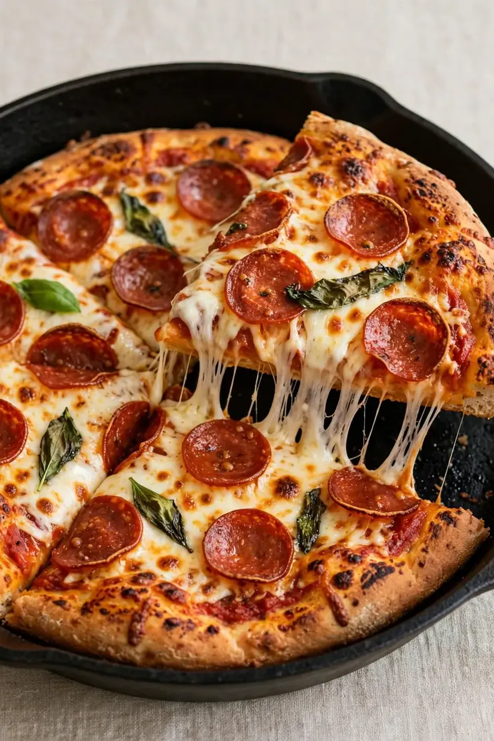 Cast Iron Skillet Pizza
