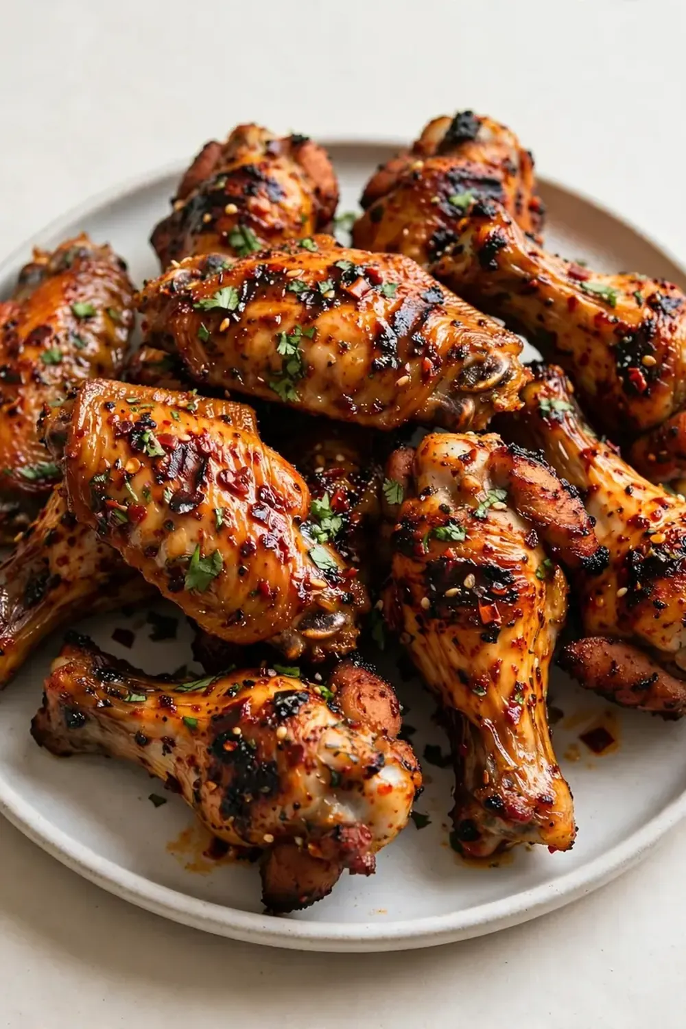 Spicy Grilled Chicken Wings