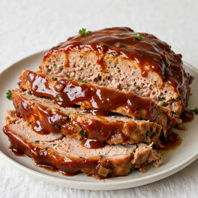 Turkey Meatloaf With Glaze